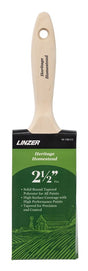 Linzer HH1760-0250 Paint Brush, 2-1/2 in W, Flat Sash Brush, 3 in L Bristle, Polyester Bristle