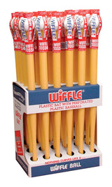 Wiffle Ball/Bat Set Yellow 2 pc, Pack of 24