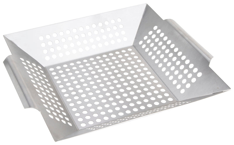 Omaha BBQ-37238 Grilling Basket, 13-7/8 in L, Stainless Steel, Pack of 6