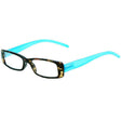 Envy Rosa Tortoise/Blue Frame +1.25 Strength Women's Reading Glasses, Pack of 12