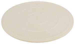 Omaha BBQ-37239 Pizza Stone, 15 in L, Cordierite, Beige, Pack of 4