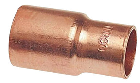 Nibco W00920T Reducing Pipe, 1-1/4 x 3/4 in, FTG x C, Copper