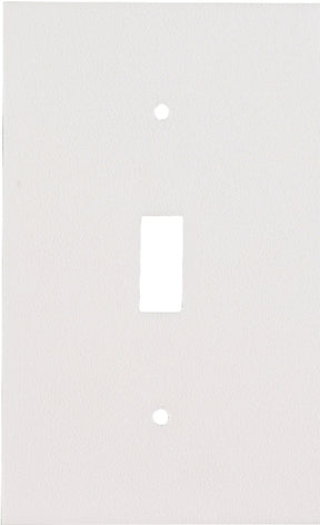 M-D 03434 Series Wallplate Sealer, For: Standard 1-Gang Switch Plates, Foam, White