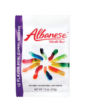 Albanese Assorted Gummi Candy 7.5 oz, Pack of 12