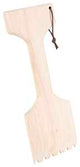 Omaha KJG01D Wooden Grill Scraper, Wood Handle, 13-1/4 in L