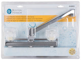 Boston Harbor PF8211A Kitchen Faucet, 1.8 gpm, 2-Handle, ABS, Chrome Plated, Knob Handle
