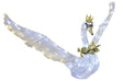 Puleo Asia Limited 75-YD1041L Lighted Swan, LED, Warm White/Cool White, 31 H in