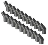 Nuvo Iron SRAR Stair Rail Connector, For: 3/4 in Round Balusters, Steel