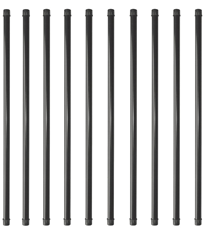 Nuvo Iron RDPS26 Tubing Baluster, 26 in L, Round, Steel, Galvanized