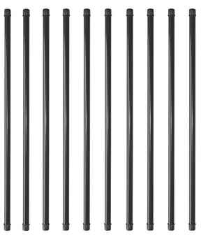 BALUSTER RND STL BLK 32X3/4IN