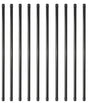 BALUSTER RND STL BLK 32X3/4IN