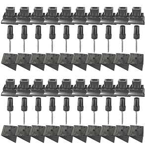 Nuvo Iron SQMSRA Series Stair Rail Connector, For: 3/4 in Square Balusters, Steel