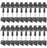 Nuvo Iron SQMSRA Series Stair Rail Connector, For: 3/4 in Square Balusters, Steel
