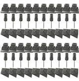 Nuvo Iron SQMSRA Series Stair Rail Connector, For: 3/4 in Square Balusters, Steel