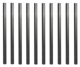 Nuvo Iron SQPS26 Tubing Baluster, 26 in L, Square, Steel, Galvanized