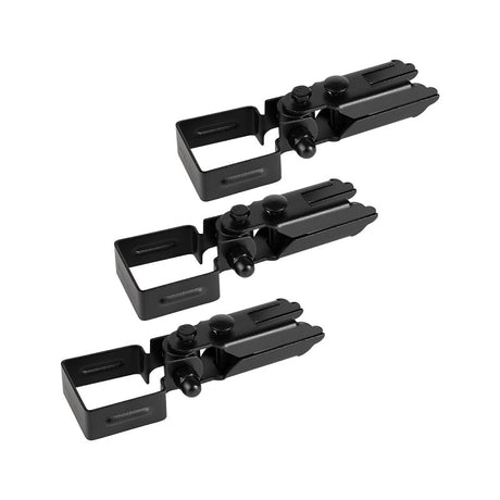 Nuvo Iron BUS01RTXB Universal Swivel Bracket, Steel, Black, Galvanized