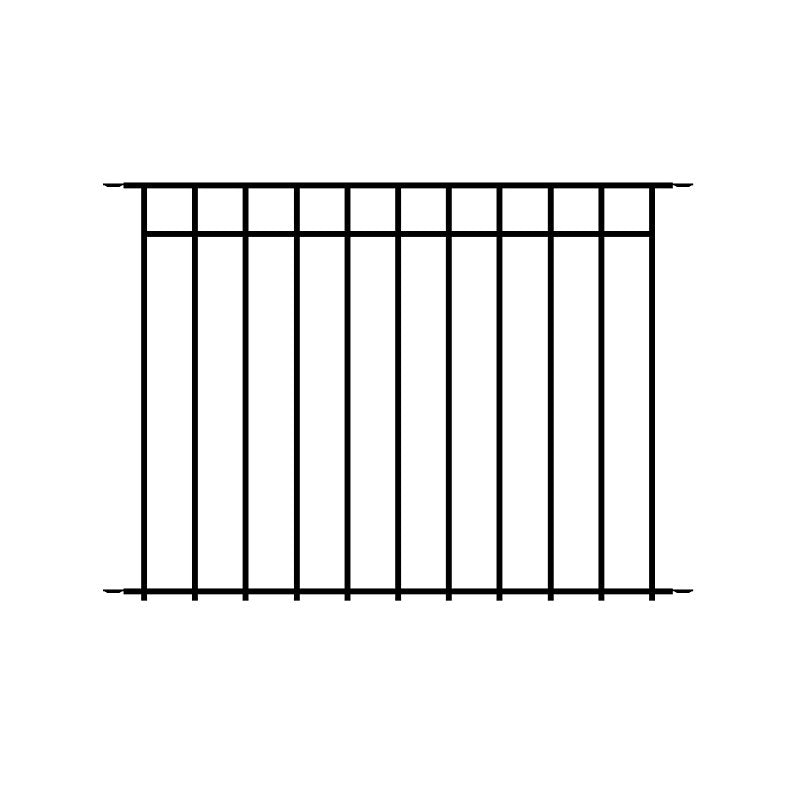 Nuvo Iron CPQF2 Coral Fence Panel, 34 in H