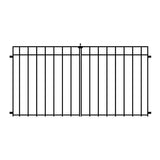 Nuvo Iron CDGQF1 Coral Double Gate, 34 in W Gate, 34 in H Gate