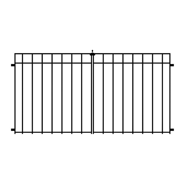 Nuvo Iron CDGQF1 Coral Double Gate, 34 in W Gate, 34 in H Gate