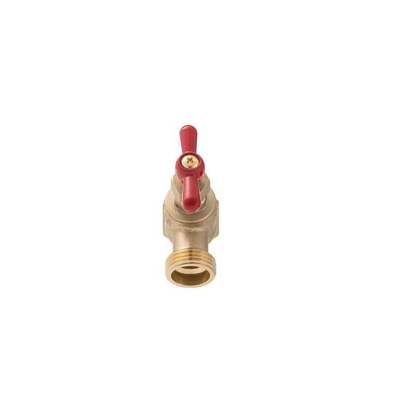 B & K 102-314 Hose Bibb, 3/4 in Connection, MIP x MHT, Brass Body
