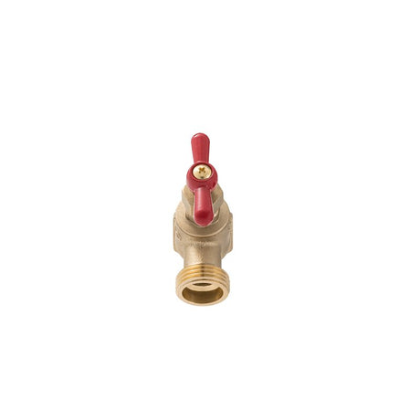 B & K 102-314 Hose Bibb, 3/4 in Connection, MIP x MHT, Brass Body