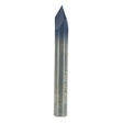 Freud 20-150 V-Grooving Bit, 1/4 in Dia Cutter, 7/32 in L Cutting, 2 in OAL, 1/4 in Dia Shank, 2-Cutter, Carbide