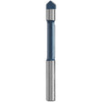 Bosch 85244MC Router Bit, 3/4 in Dia Cutter, 3/4 in L Cutting, 2-1/2 in OAL, 1/4 in Dia Shank, 1-Cutter, Steel