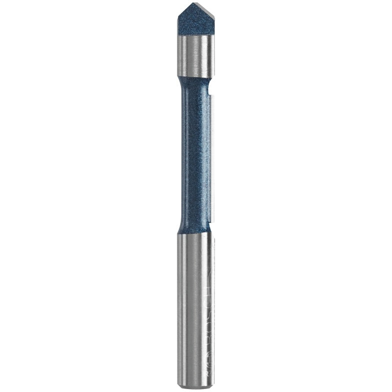Bosch 85244MC Router Bit, 3/4 in Dia Cutter, 3/4 in L Cutting, 2-1/2 in OAL, 1/4 in Dia Shank, 1-Cutter, Steel