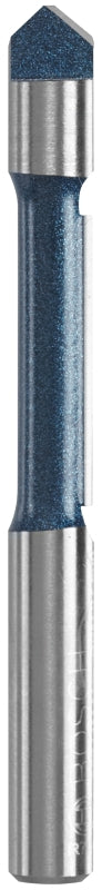 Bosch 85245MC Router Bit, 3/8 in Dia Cutter, 1 in L Cutting, 3-5/32 in OAL, 3/8 in Dia Shank, 1-Cutter, Steel