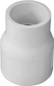 IPEX 435759 Reducing Pipe Coupling, 3/4 x 1/2 in, Socket, White, SCH 40 Schedule