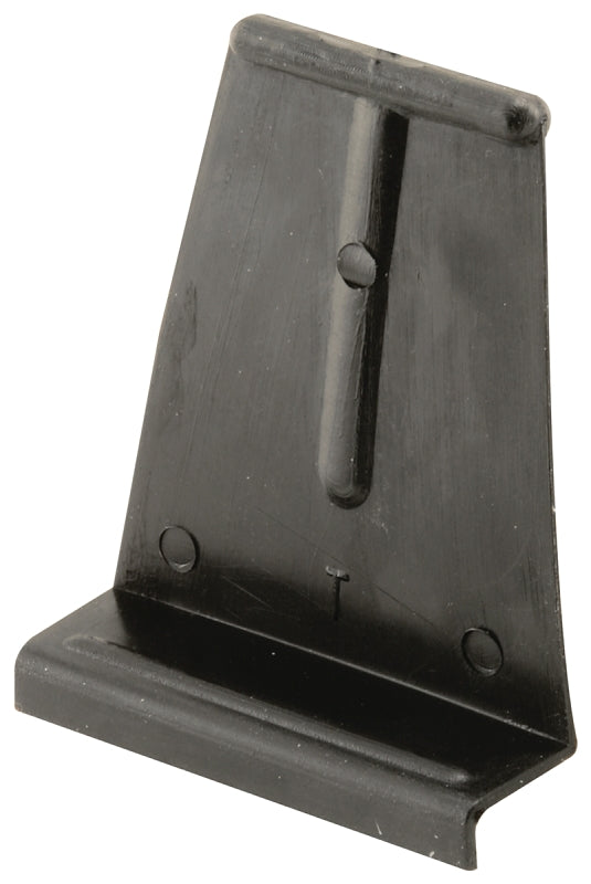 Make-2-Fit PL 14621 Spline Channel Pull Tab, 15/16 in W x 1/4 in D x 1-5/32 in H Dimensions, Plastic, Black, Raw