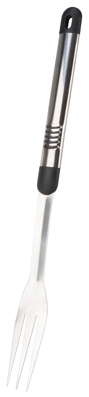 Omaha BBQ-8112443B Premium BBQ Fork SS Handle, 1.9 mm, Stainless Steel Blade, Stainless Steel, Aluminum Handle