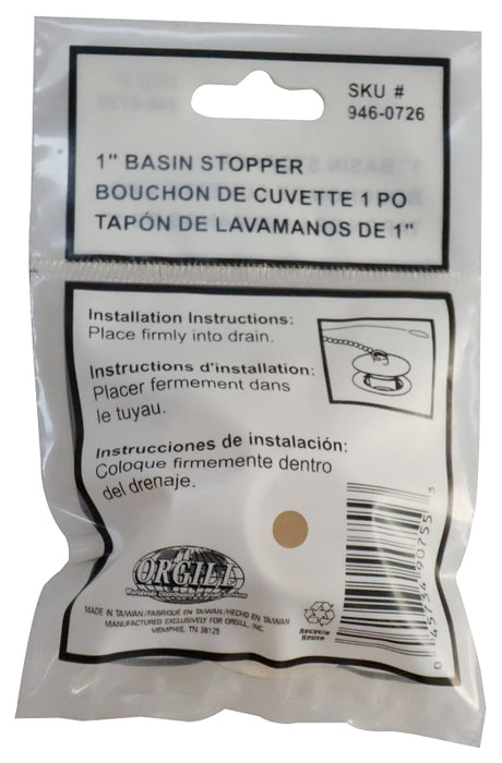 ProSource 24463 Drain Stopper, Watertight Seal
