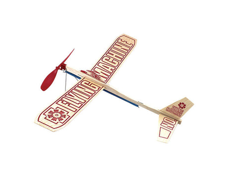 Guillow's Flying Machine Glider Plane Natural 1 pc, Pack of 24
