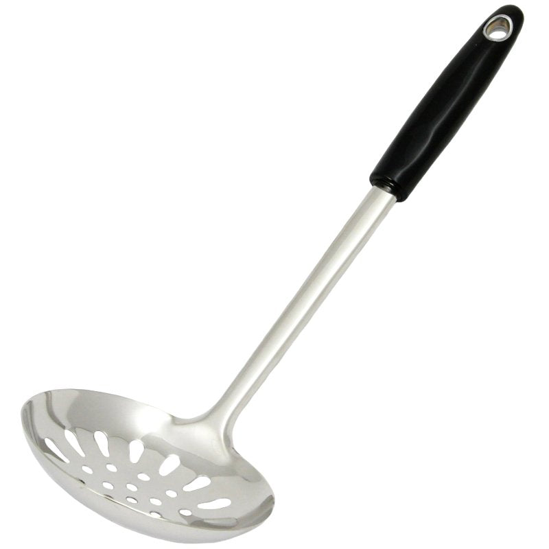 Chef Craft Select Series 12550 Skimmer, Stainless Steel Skimmer, Plastic Handle, 13-3/4 in OAL