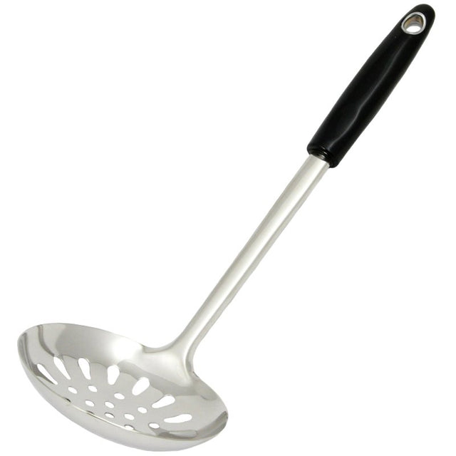 Chef Craft Select Series 12550 Skimmer, Stainless Steel Skimmer, Plastic Handle, 13-3/4 in OAL