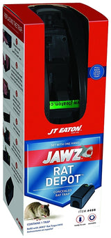 J.T. Eaton 408 Covered Mouse Trap, Clear to Pale Yellow