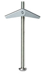 Cobra Anchors 085M Spring Toggle Bolt, 2 in L, Steel, 95 lb, 25/PK