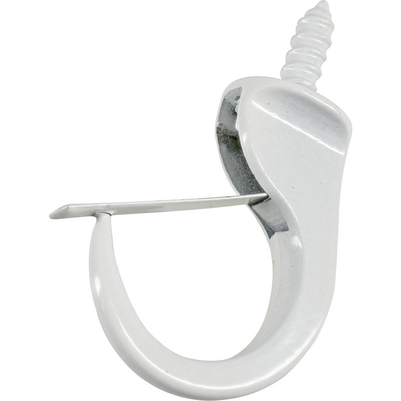 OOK 50360 Mug Hook, 1-1/4 in L, Enamel-Coated
