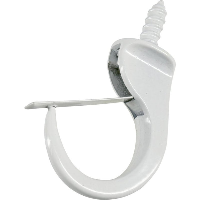 OOK 50360 Mug Hook, 1-1/4 in L, Enamel-Coated