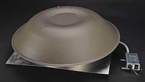 Lomanco LomanCool 2000WB Standard Power Vent, 1100 rpm, Aluminum