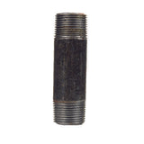 Anvil Beck 1-1/2 in. MPT Black Steel 4 in. L Nipple