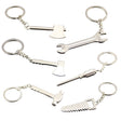 Home Plus Metal Silver Key Ring, Pack of 48