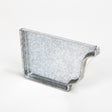 Amerimax 29205 Right End Gutter Cap, 5 in L, Steel, For: K-Style Gutter System