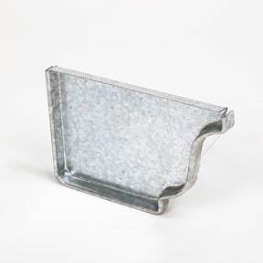 Amerimax 29205 Right End Gutter Cap, 5 in L, Steel, For: K-Style Gutter System