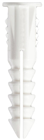 Cobra Anchors 187S Screw Anchor, #6-8 Thread, 1 in L, Polyethylene, 100 lb, 10/PK