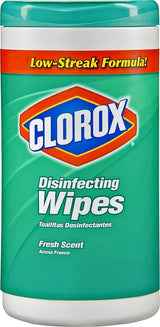 Clorox 01656 Disinfecting Wipes Can, Fresh Scent, White