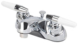 Boston Harbor JY-4212PLQ Lavatory Faucet, 1.5 gpm, 2-Handle, Chrome Plated, Lever Handle