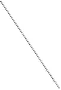 National Hardware 4030BC Series N180-158 Key Stock, 1/8 in W, 1/8 in H, 12 in L, Steel, Zinc