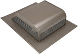Lomanco LomanCool 750WB Static Roof Vent, Weathered Bronze, 16 in OAW, 50 sq-in Net Free Ventilating Area, Aluminum, Pack of 6